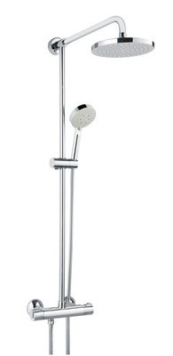 Schulte SH BRAUSETHERMOSTAT ASCONA_1, MIT SCHLAUCHBRAUSEGARNITUR, Farbe chrom Bild 2