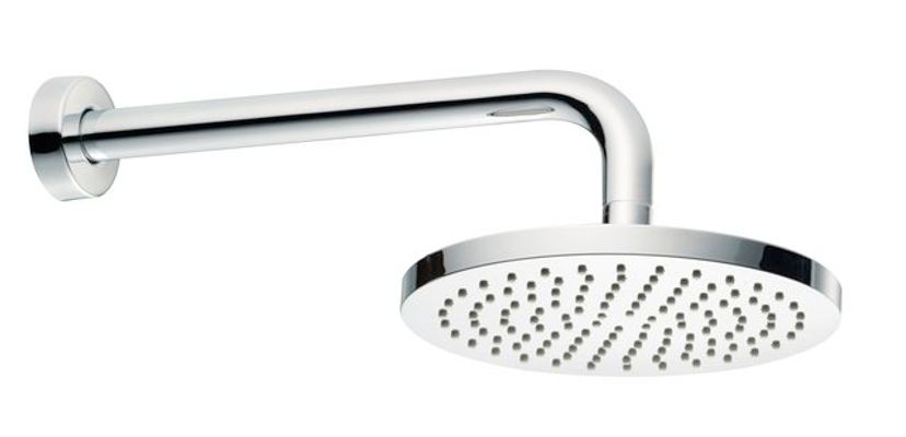 Schulte SH REGENBRAUSE ASCONA_1, MIT WANDANBINDUNG, 1/2", 115 x 200 x 400 x 300 mm, Farbe chrom Bild 2