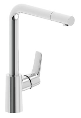 Schulte SH KÜCHENARMATUR EHM ALPHA_300 DREH- UND SCHWENKBAR, AUSL. 214MM, Farbe chrom Bild 2