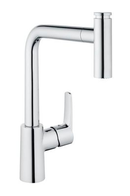 Schulte SH KÜCHENARMATUR EHM ALPHA_300 HERAUSZIEHBAR, AUSLADUNG 234MM, Farbe chrom Bild 2