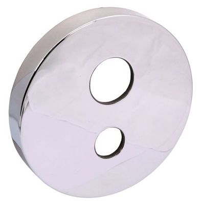 Schulte SH ROSETTE, FÜR UP THERMOSTAT 180 MM RUND, 25 MM HOCH, Farbe silberfarben Bild 2