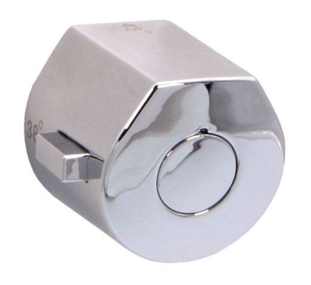 Schulte Thermostat Temperaturwaehlgriff, Serie Alpha 400, Farbe silberfarben Bild 2