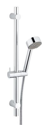 Schulte SH WANDSTANGENSET ALPHA_100 WANDSTANGE VARIABEL 600 MM, Farbe silberfarben Bild 2