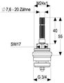 Schulte Innen-Oberteil 3/4" Bild 4