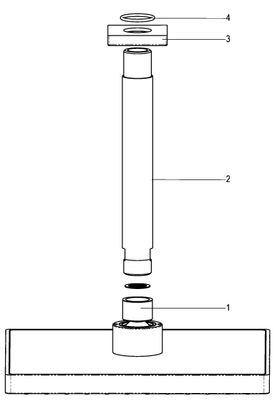 Schulte SH REGENBRAUSE ALPHA_400, MIT DECKENANB. 1/2" D: 200, 200 x 200 x 220 x 200 mm, Farbe chrom Bild 3