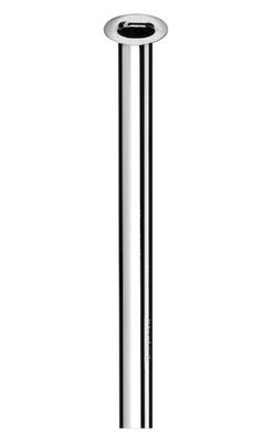 Schell Kupferrohr 10 x verchromt, mit Bördel 1/2", 300 mm, Farbe chrom Bild 2