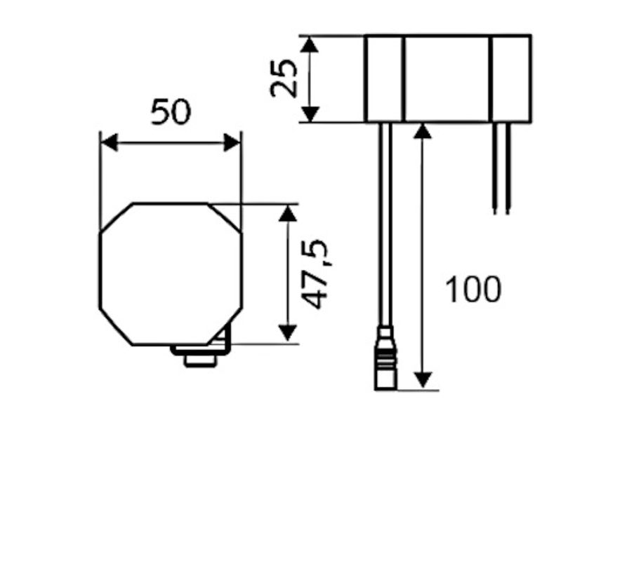 Schell UP-Netzteil, mit Adapterkabel, zur therm.Desinfektion, bis z.2 Magnetventile Bild 1