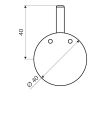 Schell Thermostatgriff EasyGrip verlaengerter Bedienhebel, fester Anschlag Bild 2