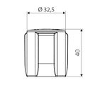 Schell COMFORT-Griff 1/2", Farbe silberfarben Bild 2