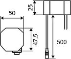 Unterputz-Netzteil 100-240 V, 50-60 Hz, 9 V, f.CVD-Touch/IR Sensor Elektronik Bild 1