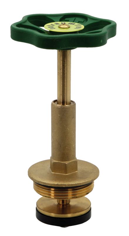 Schloesser Oberteil, mit Handrad 1 1/2", für Freistromventil DIN-DVGW, Material Messing Bild 1