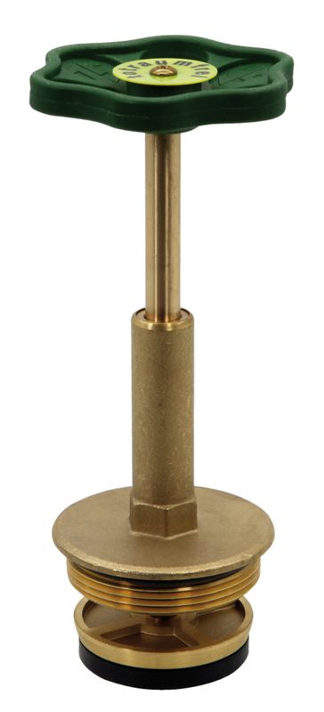 Schloesser Oberteil, mit Handrad 2", für Freistromventil DIN-DVGW, Material Messing Bild 1