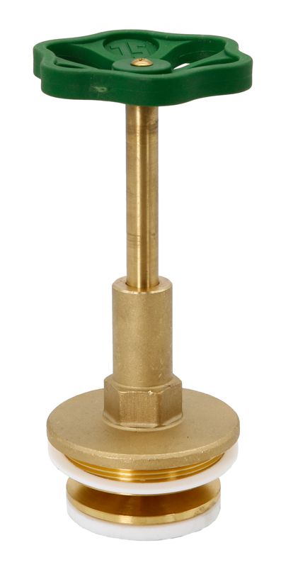 Schloesser Oberteil, mit Handrad 2 1/2", für Schraegsitzventile, Material Messing Bild 1