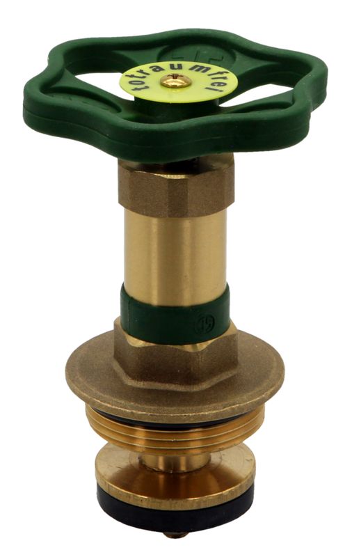 Schloesser Oberteil, mit Handrad 1 1/2", für KFR-Ventil mit nichtsteigender Spindel, Material Messing Bild 1