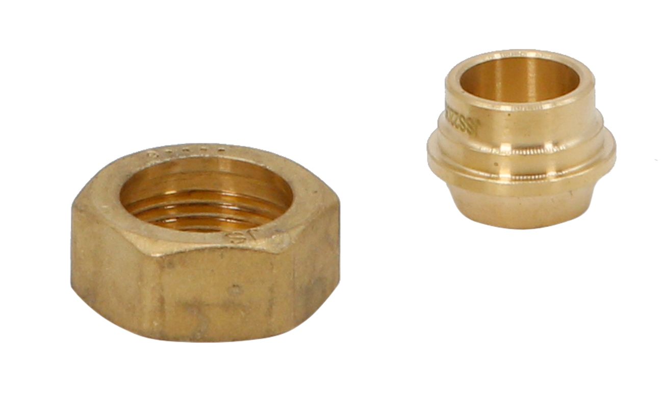 Schloesser JS ANSCHLUSSVERSCHRAUBUNG F.CU-R. KONISCH-DICHTEND, 3/4", DN 15 Bild 1