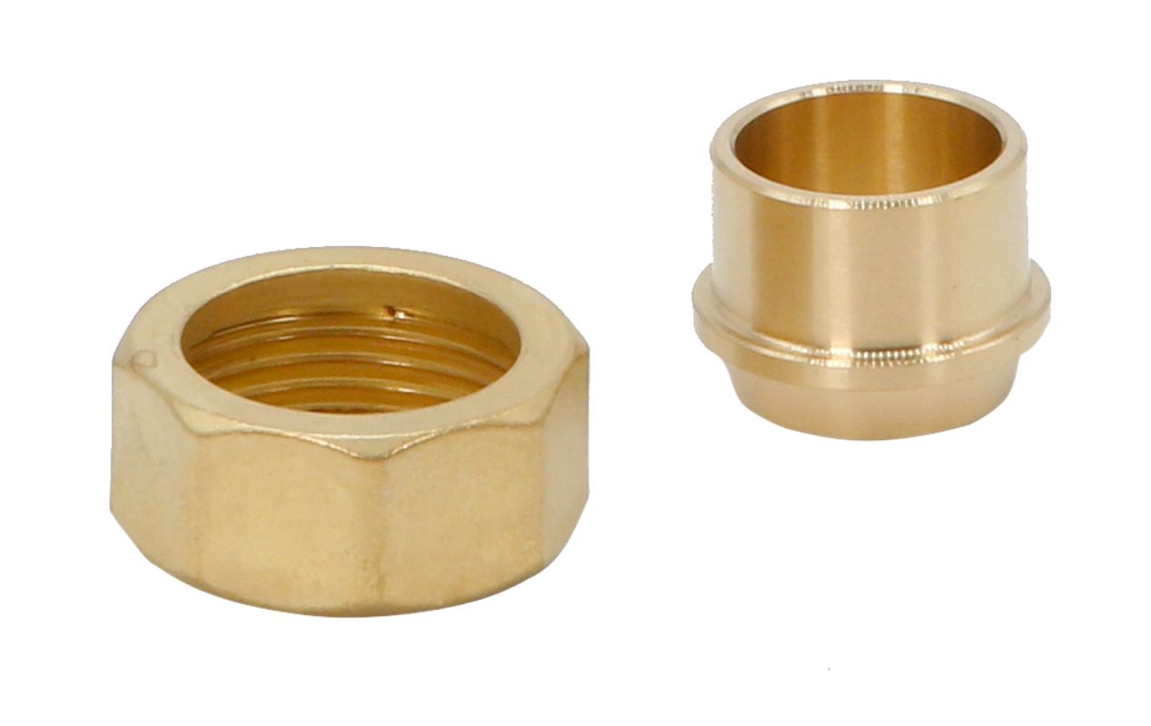 Schloesser JS ANSCHLUSSVERSCHRAUBUNG F.CU-R. KONISCH-DICHTEND, 1/2", DN 12 Bild 1