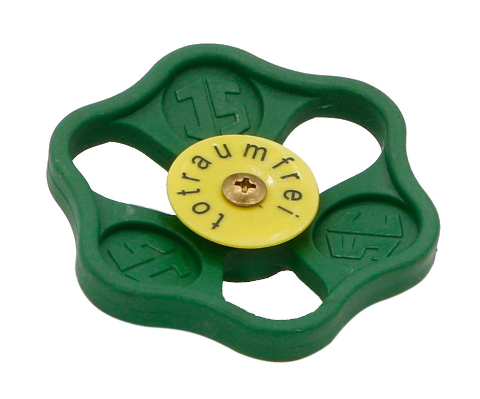 Schloesser Handrad, für Armaturen 3/8" - 3/4", Farbe grün Bild 1