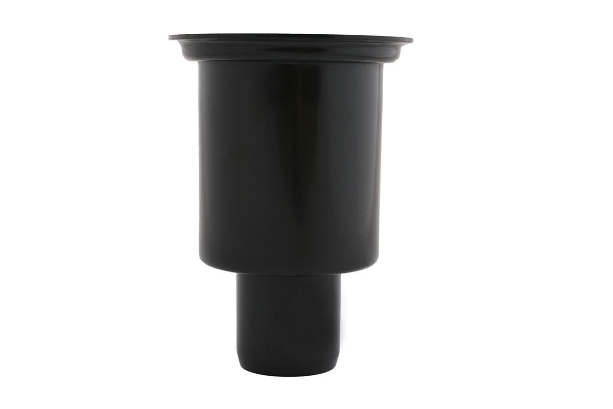Schloesser Schlösser Geruchsverschluss zu ATV-Rinne, gerader Auslauf D 40 mm, Farbe grau Bild 1