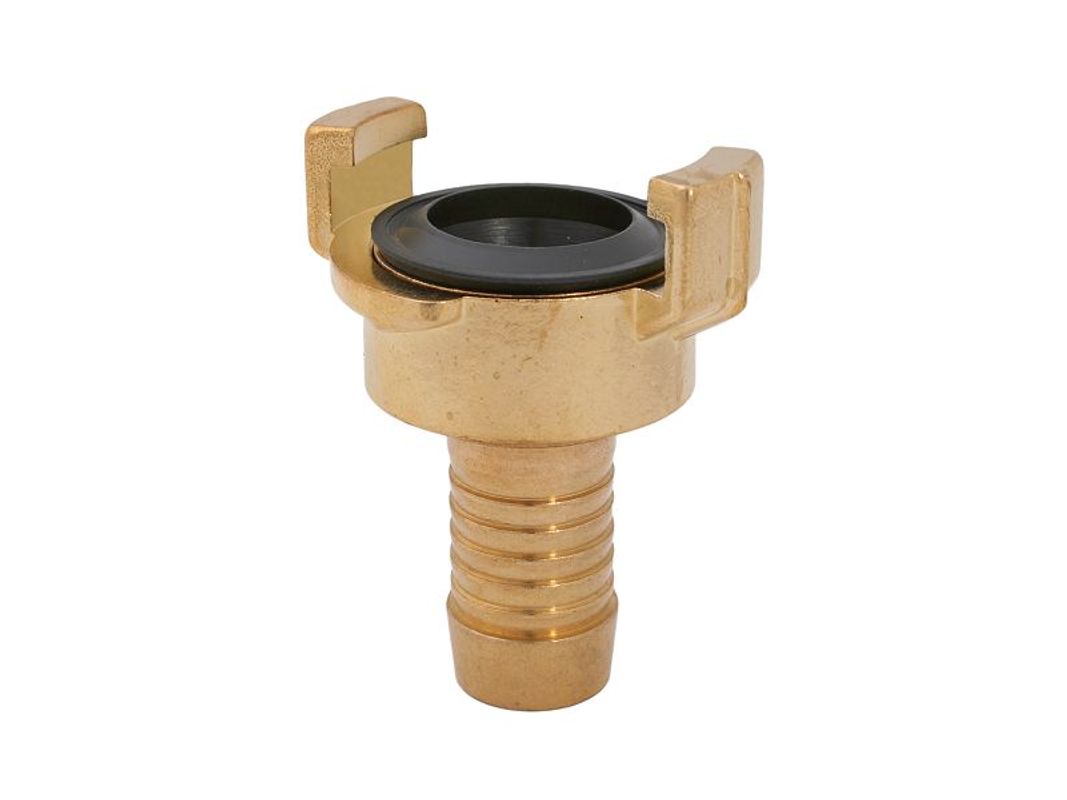 Schloesser JS SCHNELLKUPPLUNG, FüR SCHLAUCH -1/2", KTW+W270, DN 15, Material Messing Bild 1