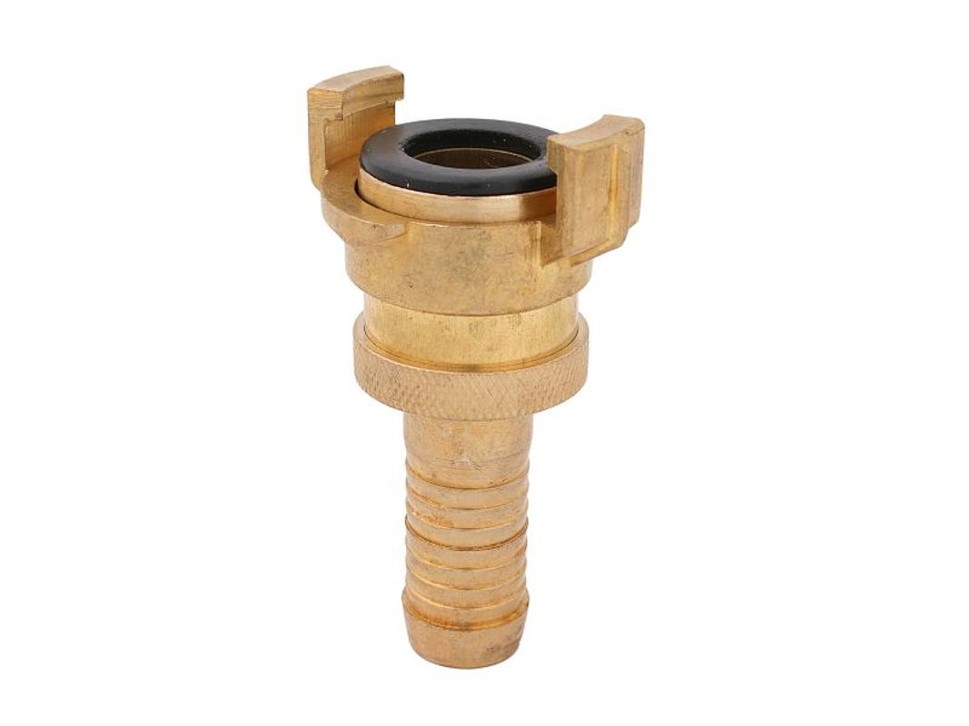 Schloesser JS SCHNELLKUPPLUNG, MIT KONTER-MU,3/4", KTW+W270, DN 20, Material Messing Bild 1