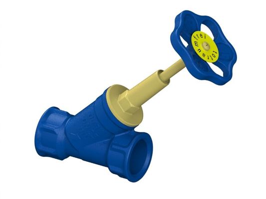 Schloesser JS FREISTROMVENTIL BLUE-TEC, IG O.ENTL, ST.SP, IG2 1/2", DVGW, DN 65, Farbe blau Bild 2