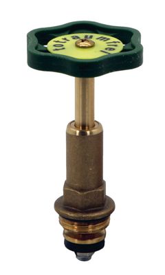Schloesser Oberteil, mit Handrad 1/2", für Freistromventil DIN-DVGW, Material Messing Bild 2