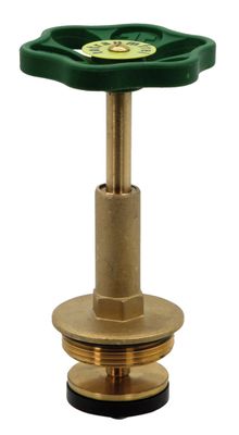 Schloesser Oberteil, mit Handrad 1 1/2", für Freistromventil DIN-DVGW, Material Messing Bild 2