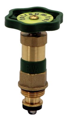 Schloesser Oberteil, mit Handrad 1/2", für KFR-Ventil mit nichtsteigender Spindel, Material Messing Bild 2