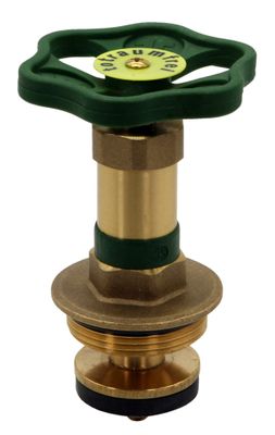 Schloesser Oberteil, mit Handrad 1 1/2", für KFR-Ventil mit nichtsteigender Spindel, Material Messing Bild 2