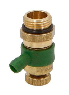 Schloesser Entleerungsventil 3/8", Material Messing Bild 2