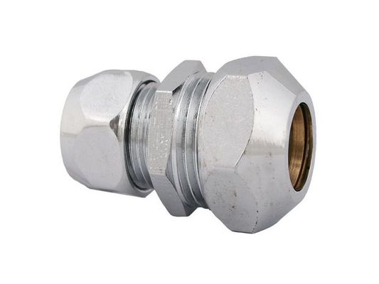 Schloesser JS DOPPEL-QüTSCHVERSCHR. REDUZ. DN 10,1/, 2" x 12MM,3/, 8" x 10MM, VERCHR, 41 mm, Farbe chrom Bild 2