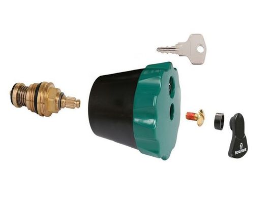 Schloesser Oberteil, für Wasser-Safe 1/2", mit Rückschlagkegel abschliessbar, DN 15 Bild 2
