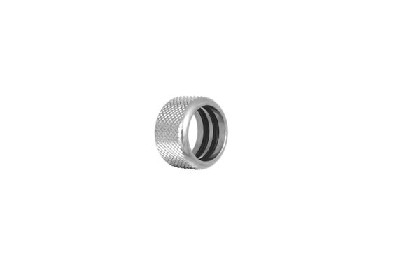 Schloesser Steckhülse zur Verbindung, mit Spülrohr 28 mm, Farbe silberfarben Bild 2