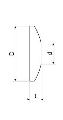 Schloesser JS WANDROSETTE, FüR KOMBI-EV+EV,1/2", DN 15, Farbe silberfarben Bild 3