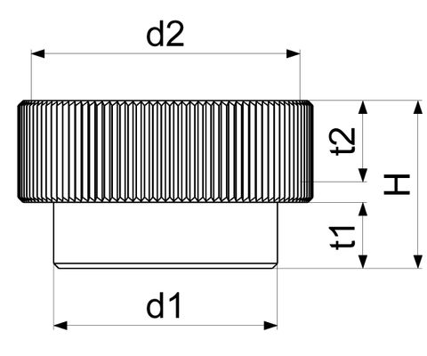 Schloesser Übergangsstück M22 x 1 AG x 3/4" IG rund messing, 1542, Farbe silberfarben Bild 4