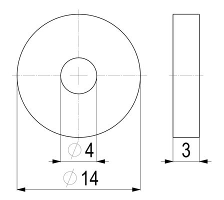 Schloesser JS KEGELDICHTUNG F. DURCHGANG-UND SCHRAEGSITZVENTIL, 3/8", EPDM, DN 10 Bild 3
