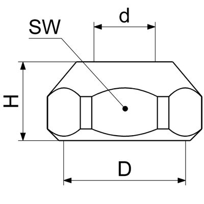 Schloesser Konus-Qütschverschraubung 1/, 2" x 10 mm, Farbe silberfarben Bild 3