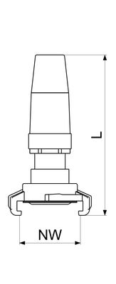 Schloesser JS GARTENSPRITZE, SCHWERE AUSF, MIT SCHNELLKUPPLUNG, 1/2", MS, DN 15 Bild 4