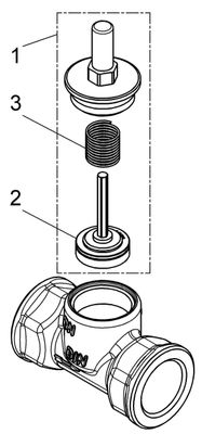 Schloesser JS RüCKSCHLAGVENTIL, GERADSITZ MUFFENANSCHLUSS, G 1 1/2", DN 40 Bild 3