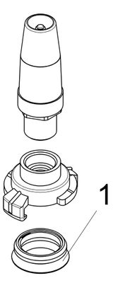 Schloesser JS GARTENSPRITZE, SCHWERE AUSF, MIT SCHNELLKUPPLUNG, 1/2", MS, DN 15 Bild 3