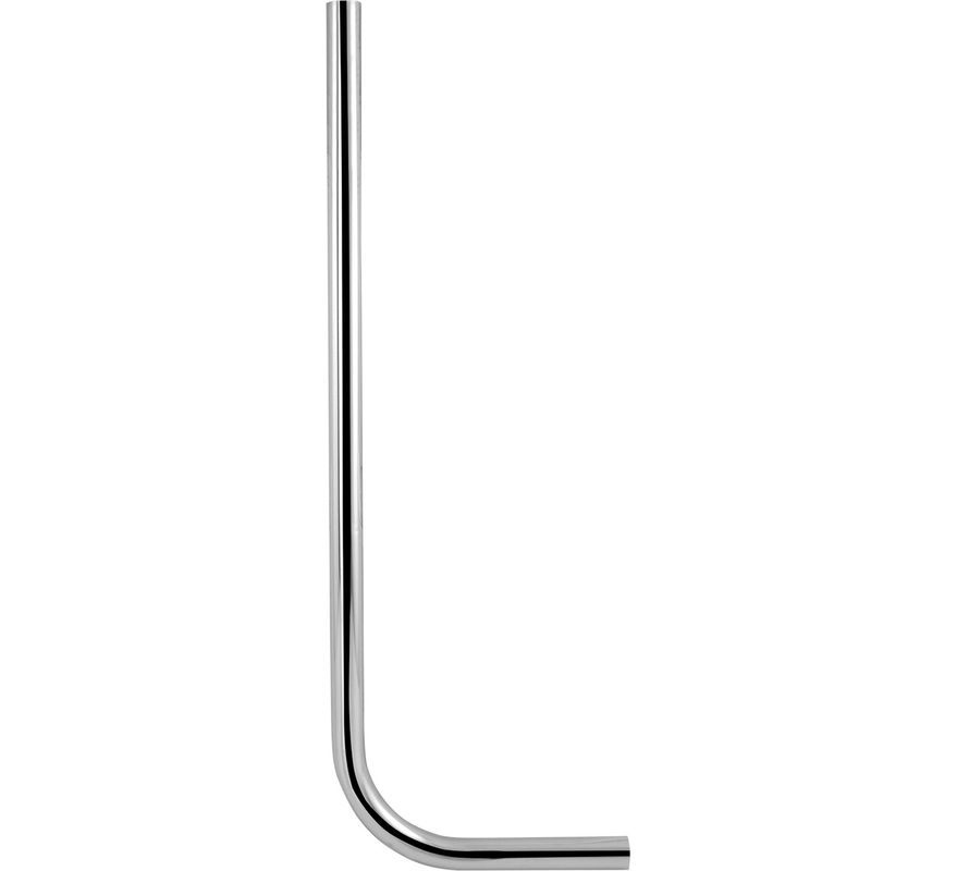 Schmidt Spülrohr für Druckspüler 28 mm verchromt Länge gerade, 700 x 200 mm, Farbe chrom Bild 1