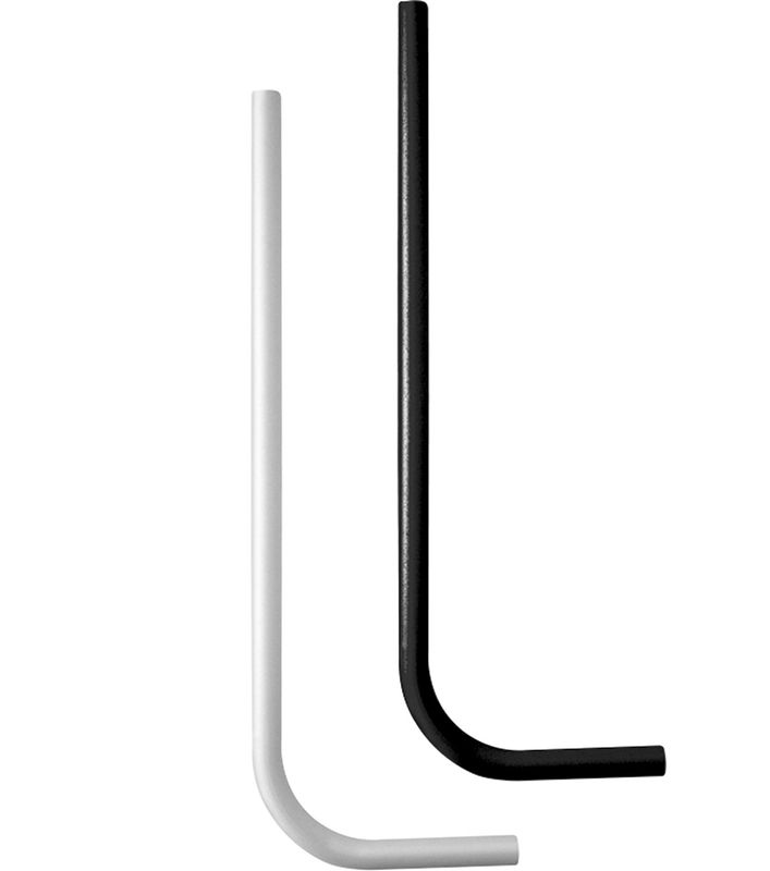 Schmidt Spülrohr für Druckspüler 28 mm weiss Länge gerade, 700 x 250 mm, Farbe weiß Bild 1