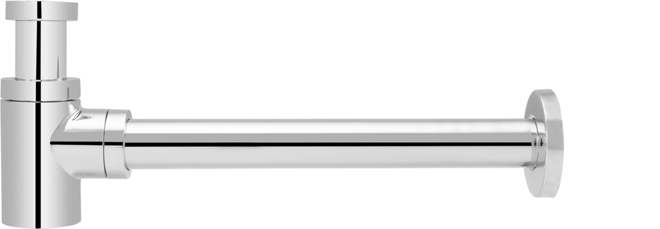 P&M Design-Geruchsverschluss 1 1/4" x 32 mm, für Handwaschbecken, Farbe chrom Bild 1