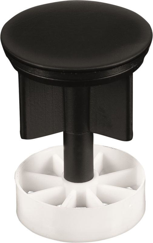 P&M Top Select Excenterstopfen 1 1/4", Durchmesser Universal, mit O-Ring, 40 mm, Farbe schwarz Bild 1