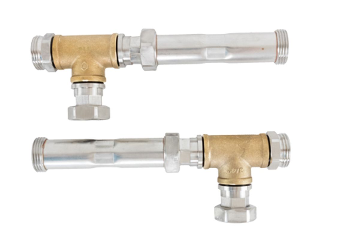 Strawa Verbindungs-T-Stück-Set 1'' AG x 1'' ÜW x 1'' AG Länge 233 mm Bild 1