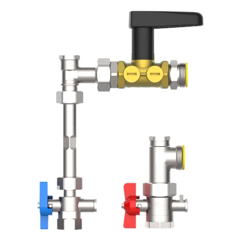 Strawa Anschlussgarnitur e-class AG 3/4" V-WMZ-F2-SRV20 Bild 1