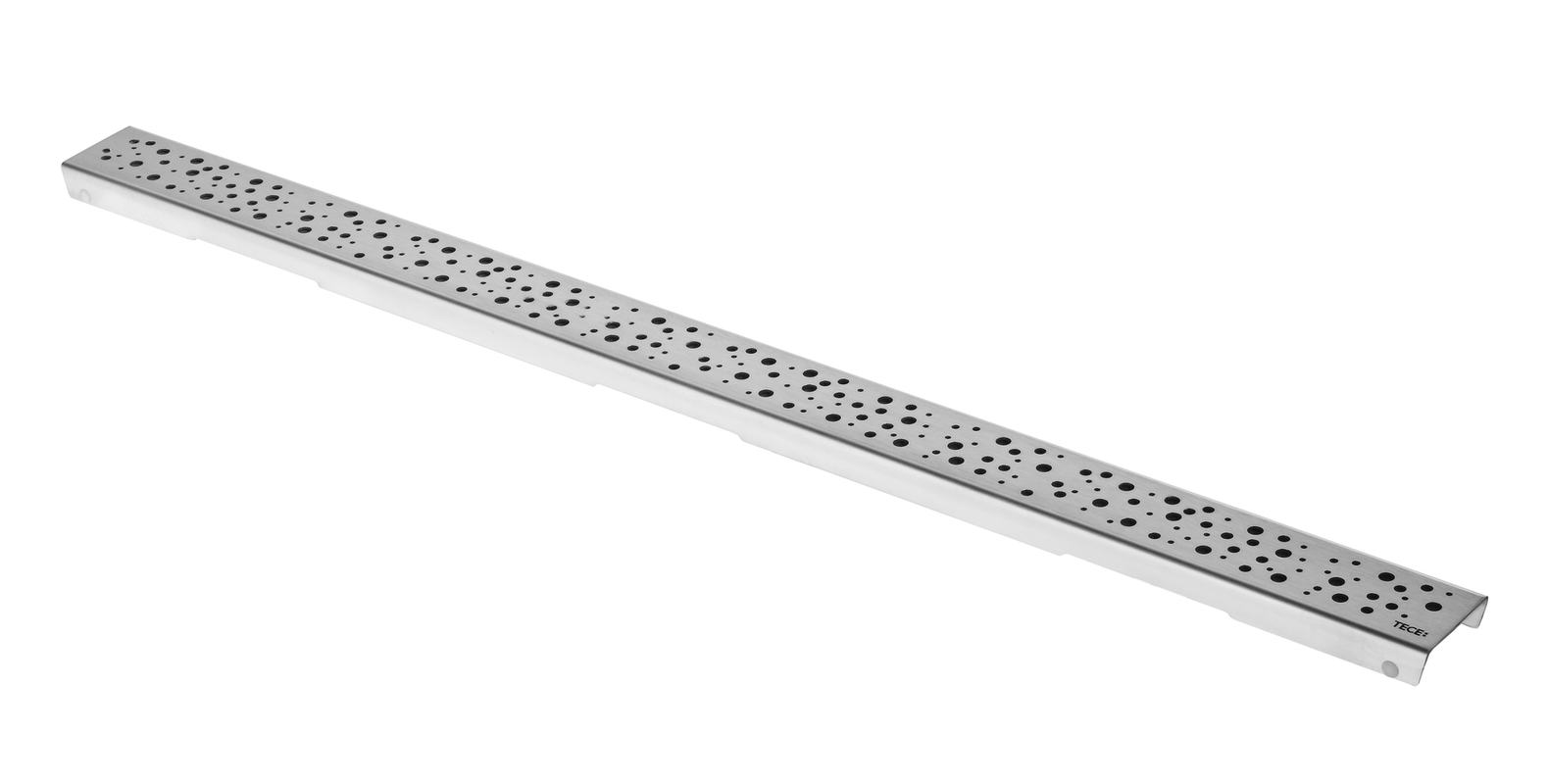 Tece drainline Designrost "drops", 900 mm, Farbe silberfarben Bild 1