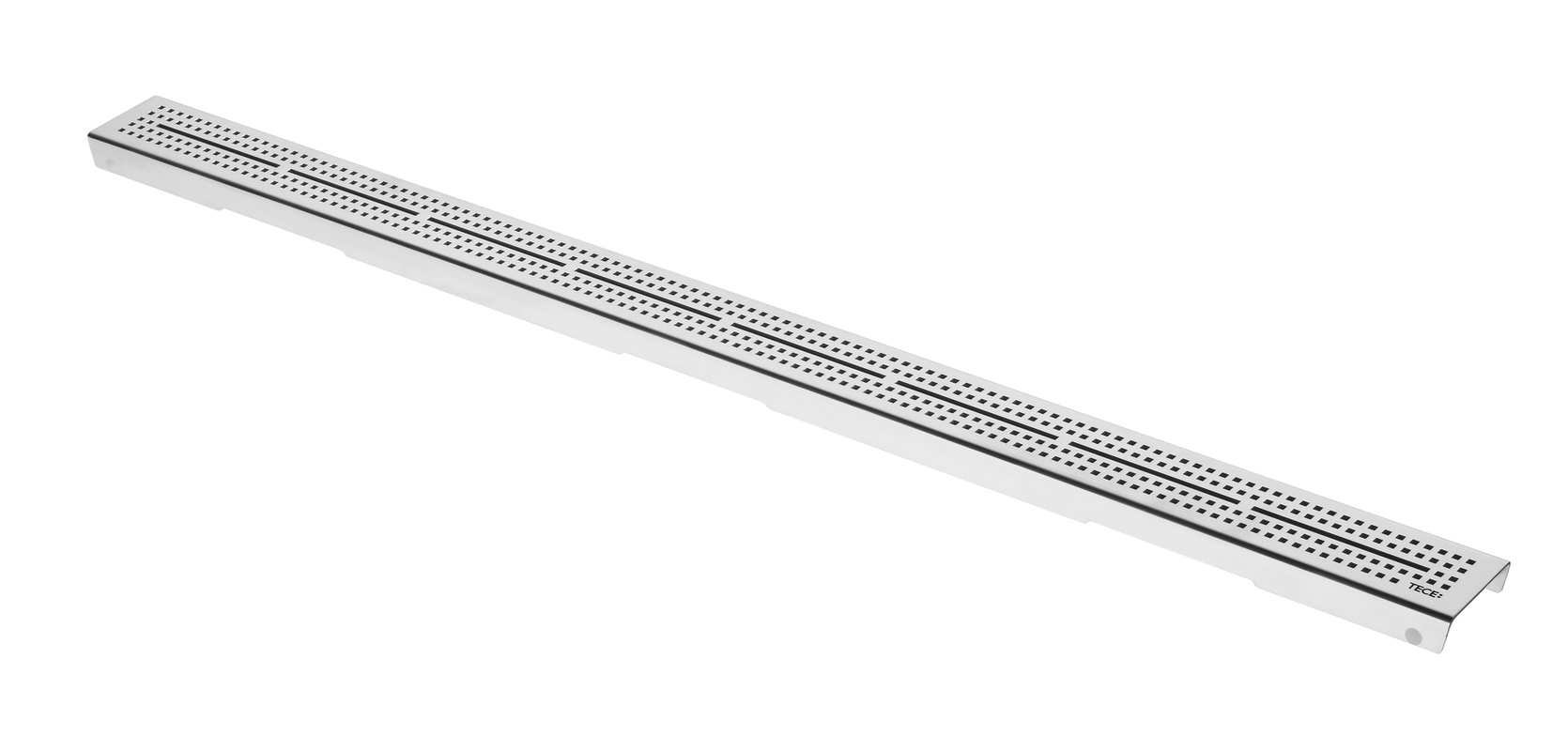 Tece drainline Designrost "quadratum", Edelstahl poliert, 700 mm, Farbe silber Bild 1
