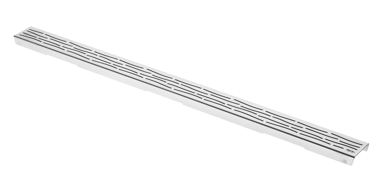 Tece drainline Designrost "organic", 800 mm, Farbe silberfarben Bild 1