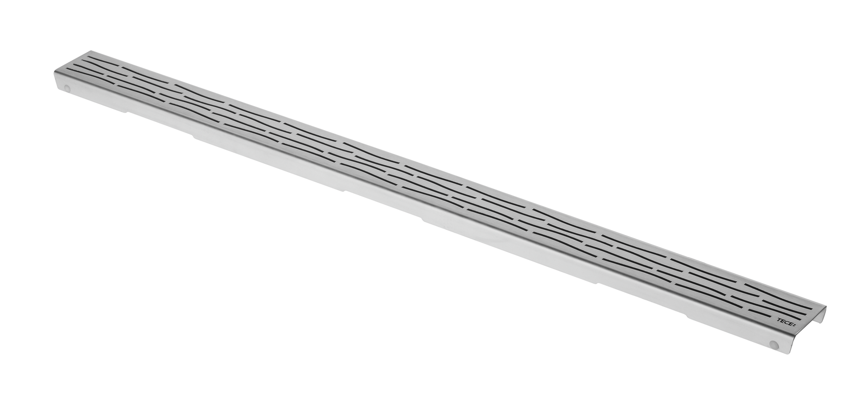 Tece drainline Designrost "organic", 800 mm, Farbe silberfarben Bild 1